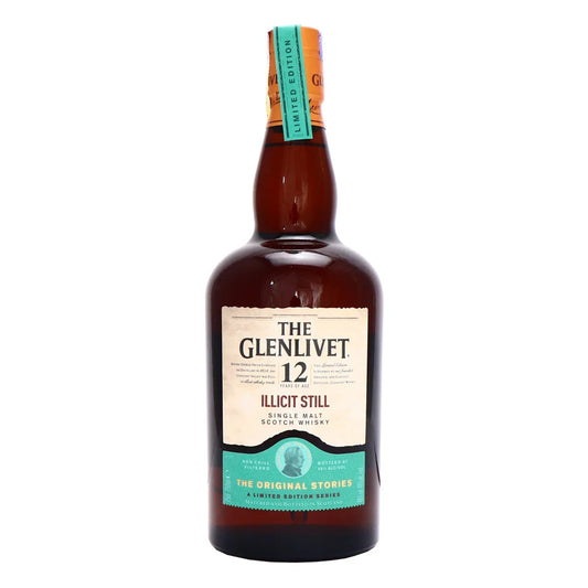 The Glenlivet 12 Year Old Illicit Still Single Malt Scotch Whisky 700mL