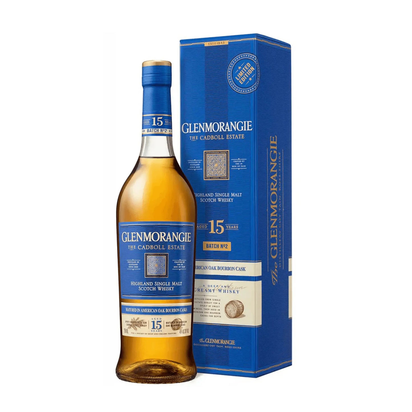 Glenmorangie The Cadboll 15 Year Old Single Malt Scotch Whisky Batch 2 700ml Booze House