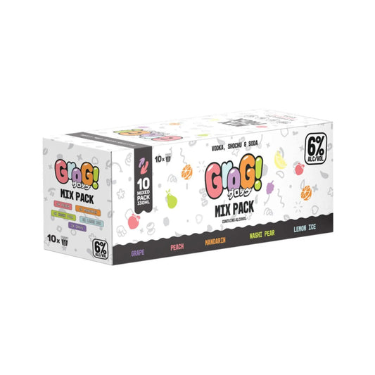 Grog Mixed 10 Pack Cans 330ml Booze House