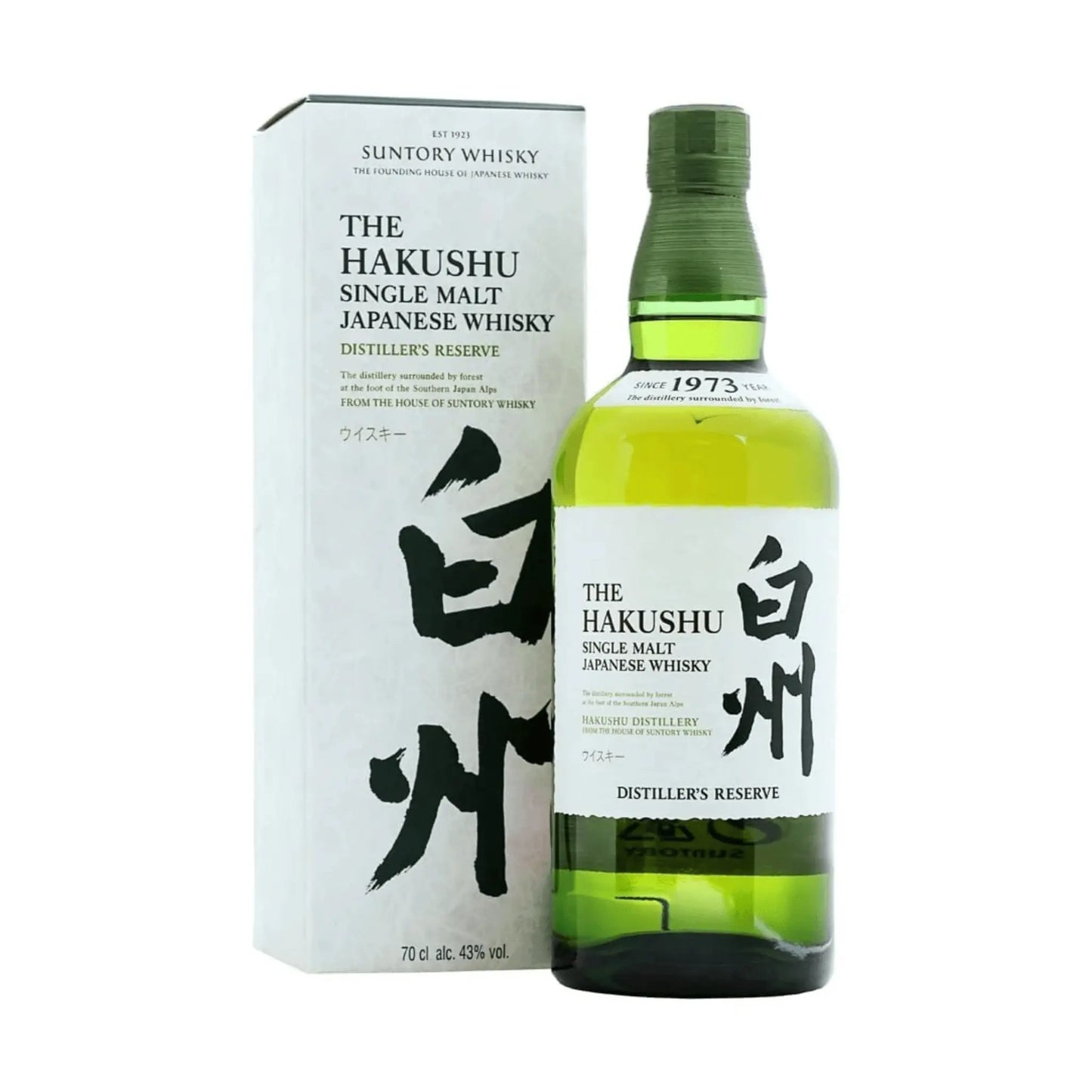 Hakushu Distiller's Reserve Single Malt Japanese Whisky 700ml Booze House