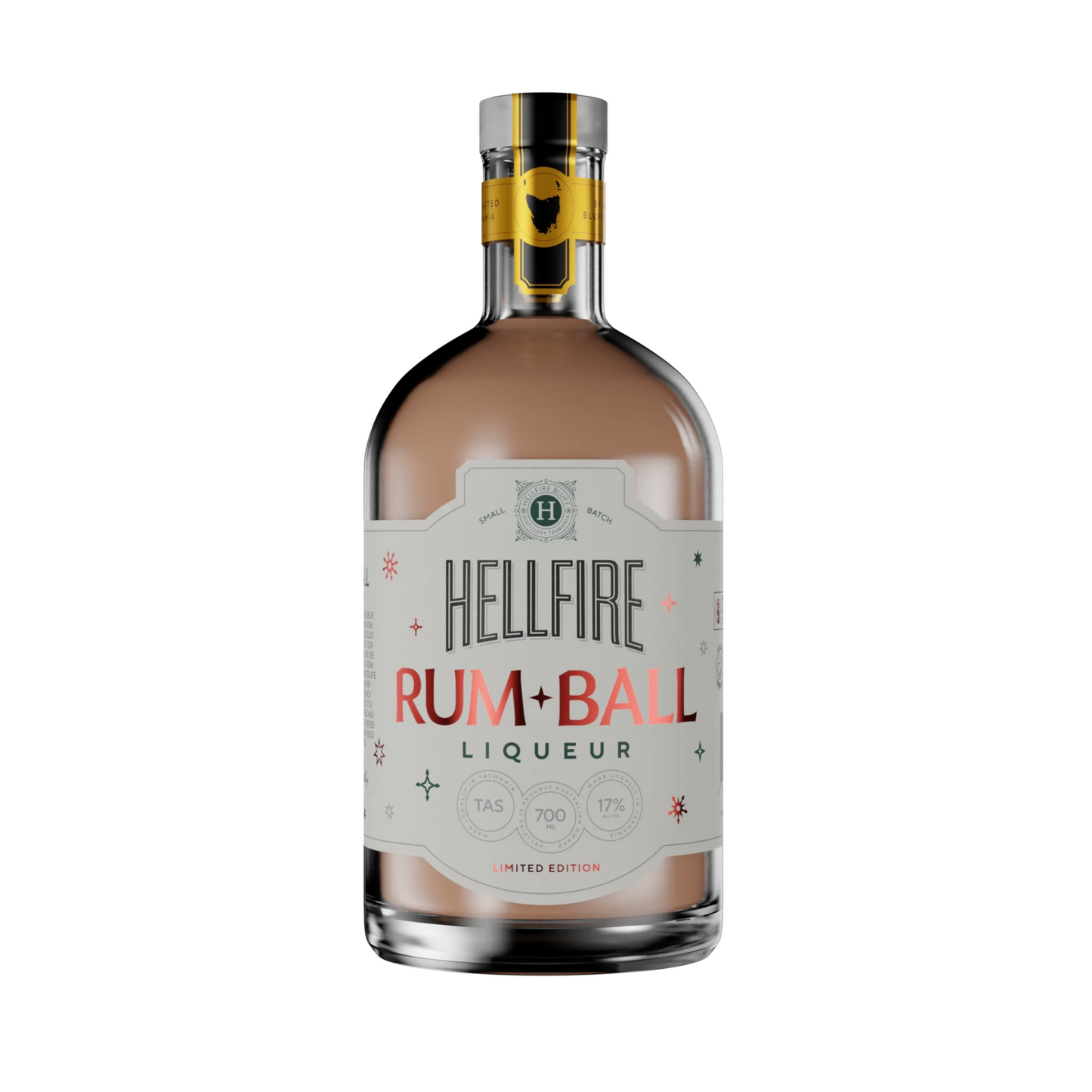 Hellfire Bluff Distillery Rum Ball Chocolate Liqueur 700ml