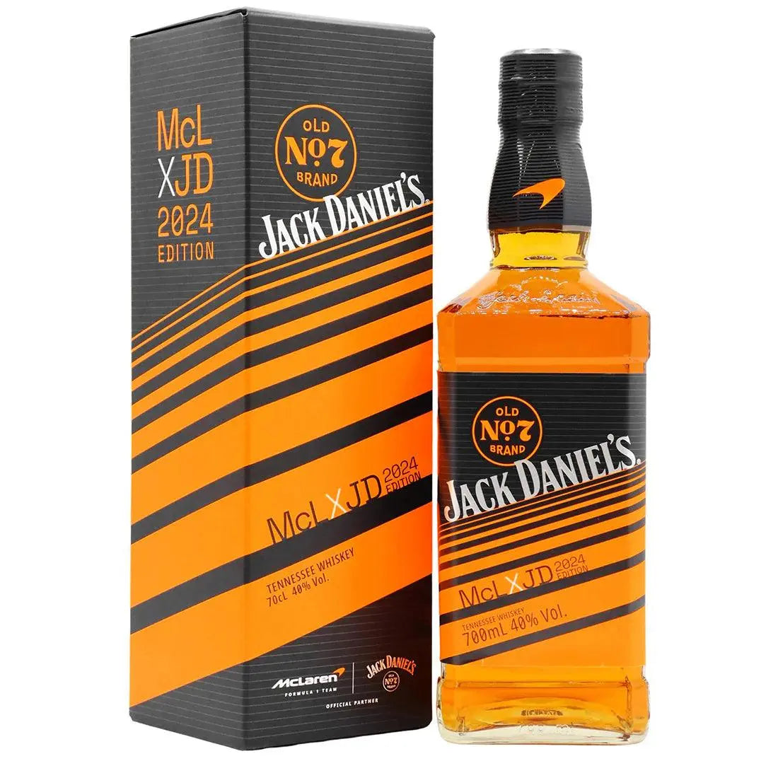 Jack Daniel's X Mclaren 2023 & 2024 Limited Edition Tennessee Whiskey 700ml Booze House