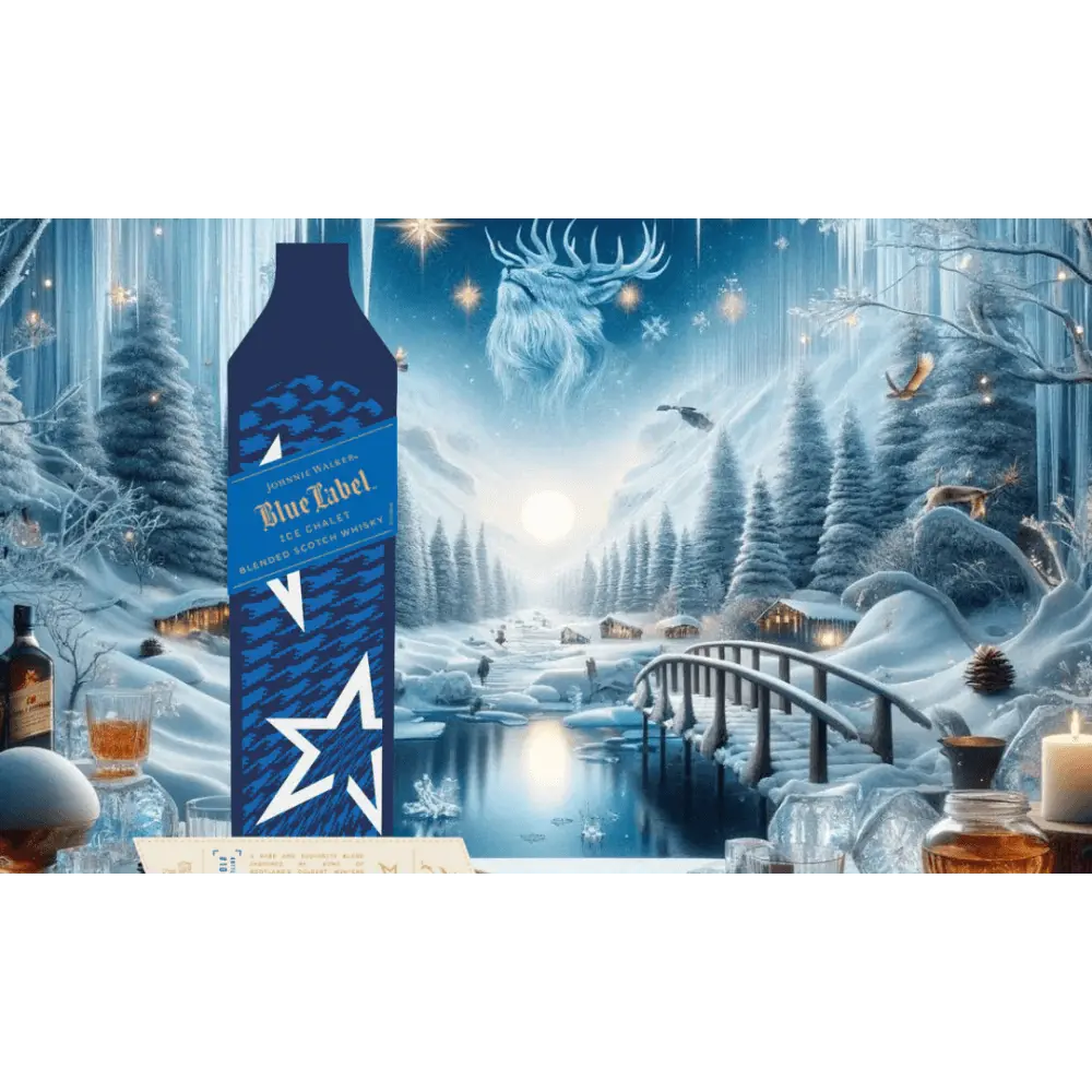 Johhnie Walker Blue Label Ice Chalet Limited Edition Blended Scotch Whisky 750ml Booze House