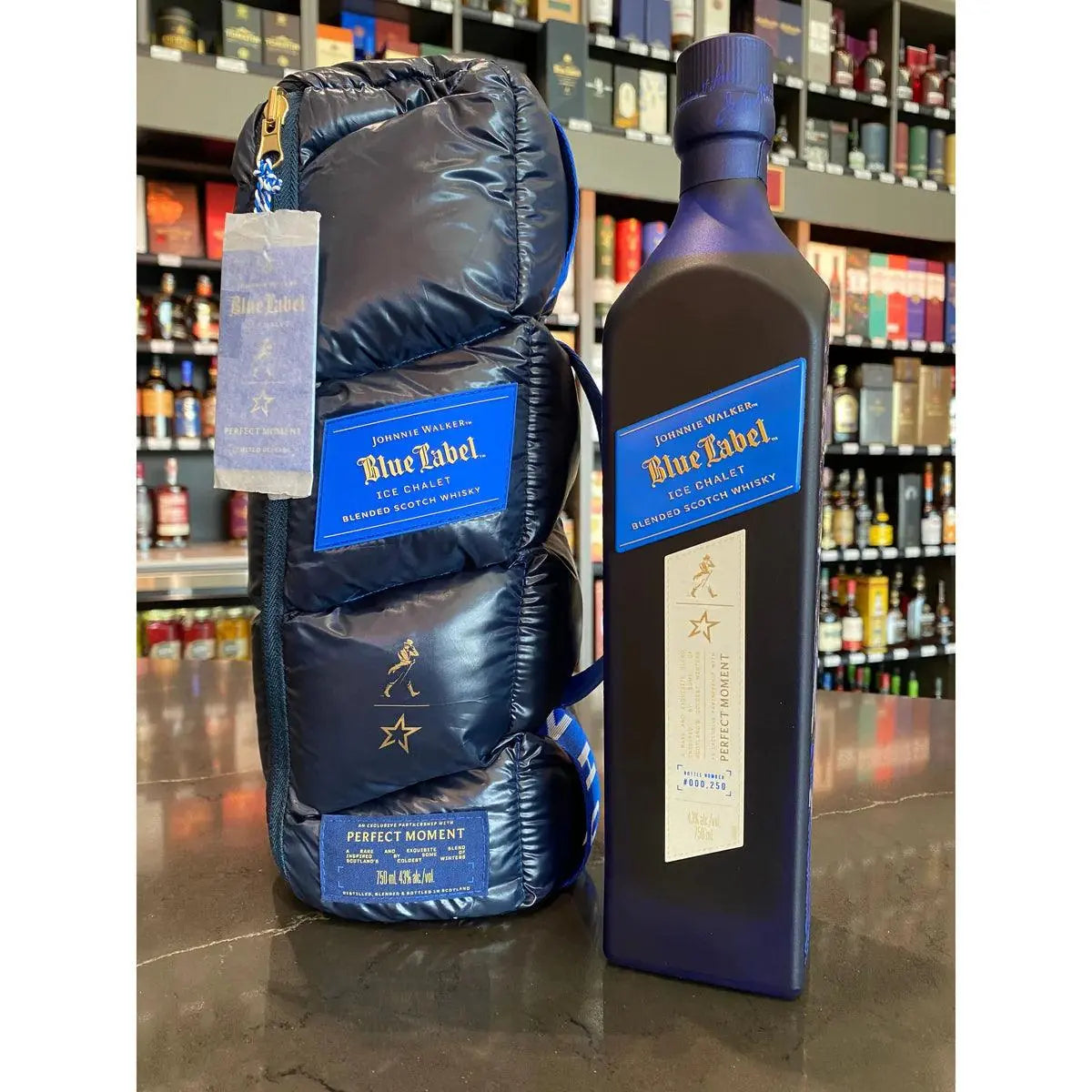 Johhnie Walker Blue Label Ice Chalet Limited Edition Blended Scotch Whisky 750ml Booze House