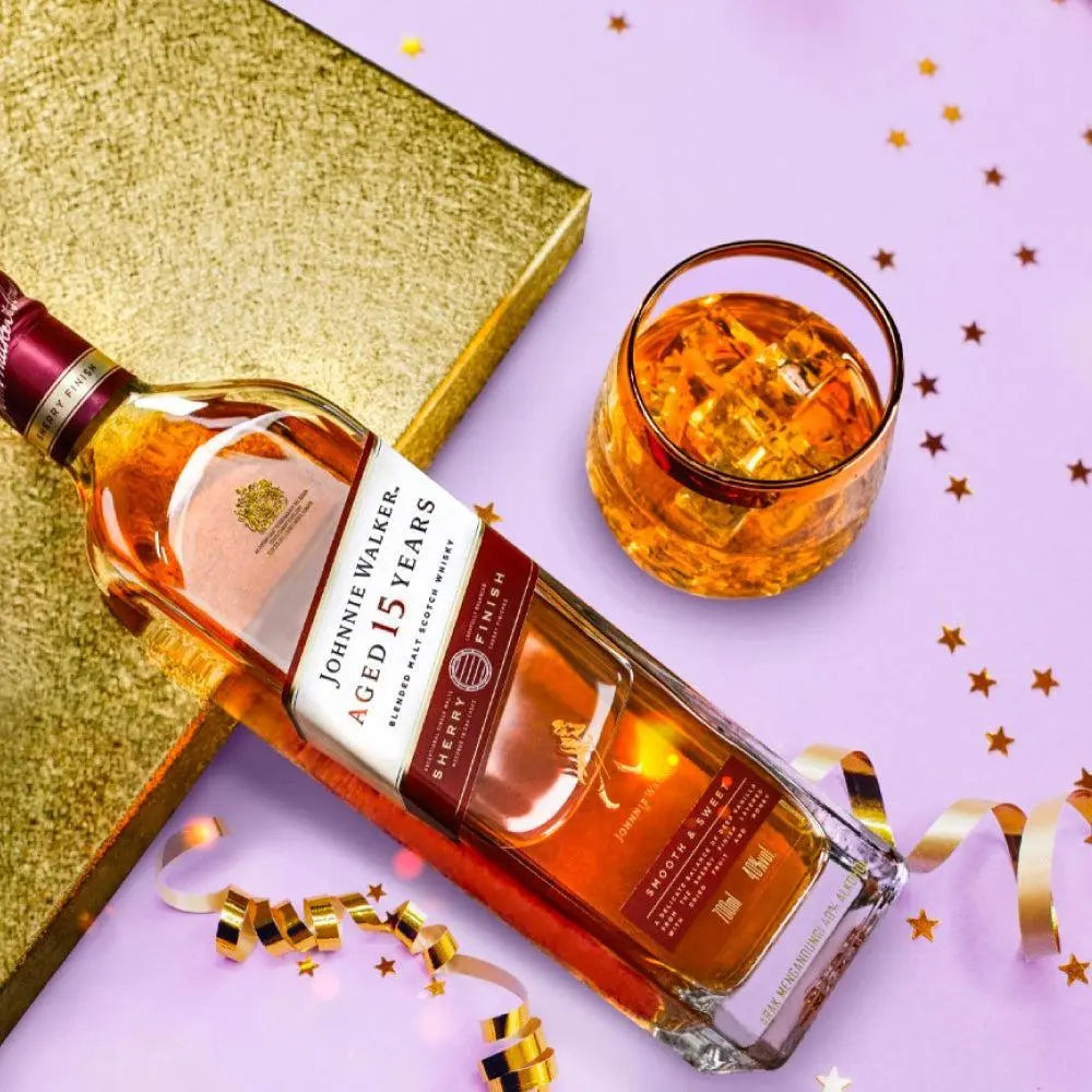 Johnnie Walker 15 Year Old Sherry Finish Blended Scotch Whisky 700mL Booze House