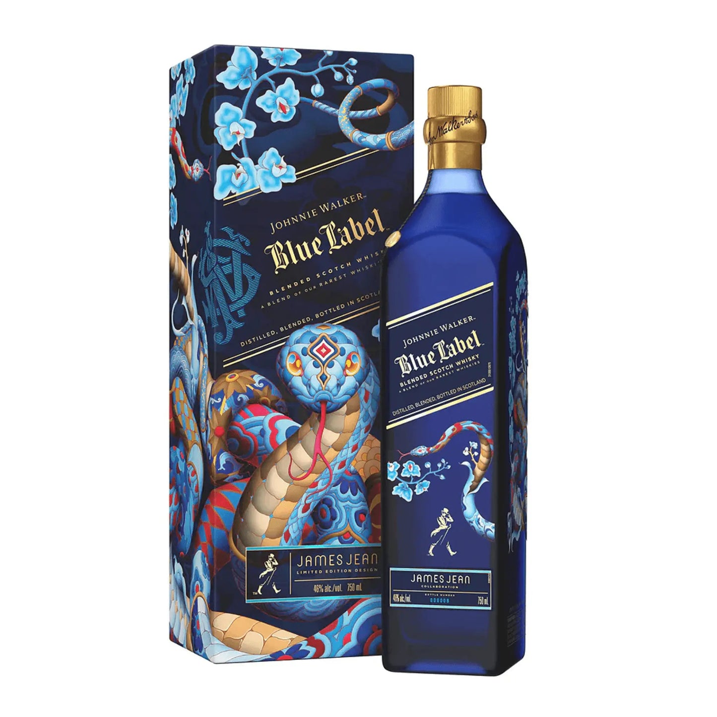 Johnnie Walker Blue Label Year Of The Snake X James Jean 750ml Booze House