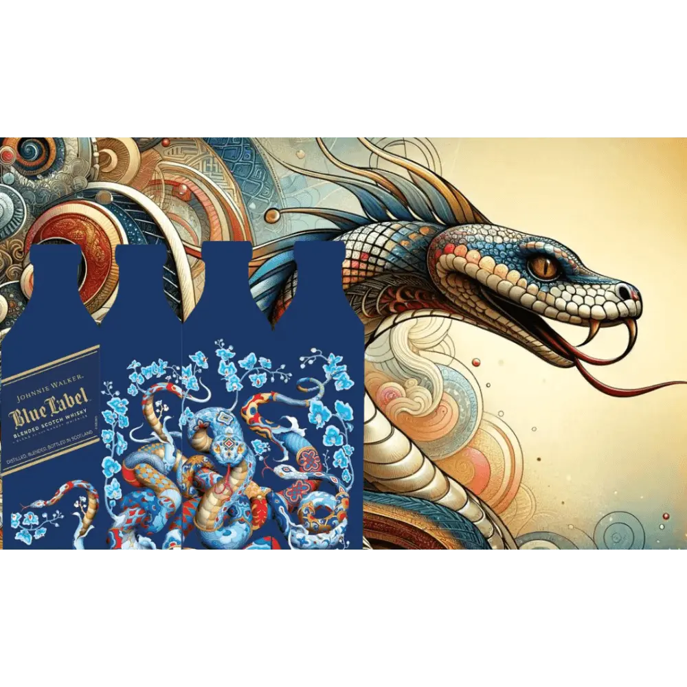 Johnnie Walker Blue Label Year Of The Snake X James Jean 750ml Booze House