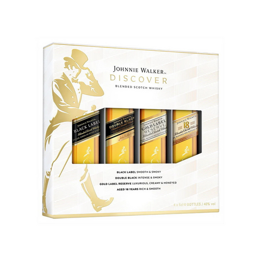 Johnnie Walker Discovery Gift Pack 4 x 50ml