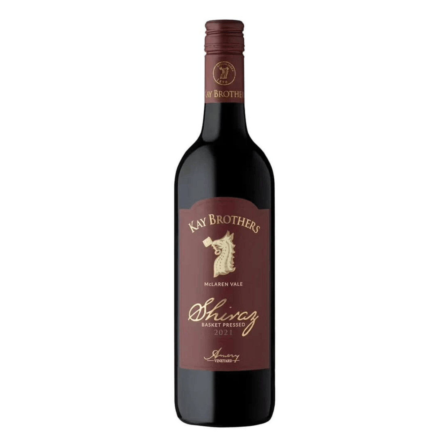 Kay Brothers Basket Pressed 2021 Shiraz 750mL