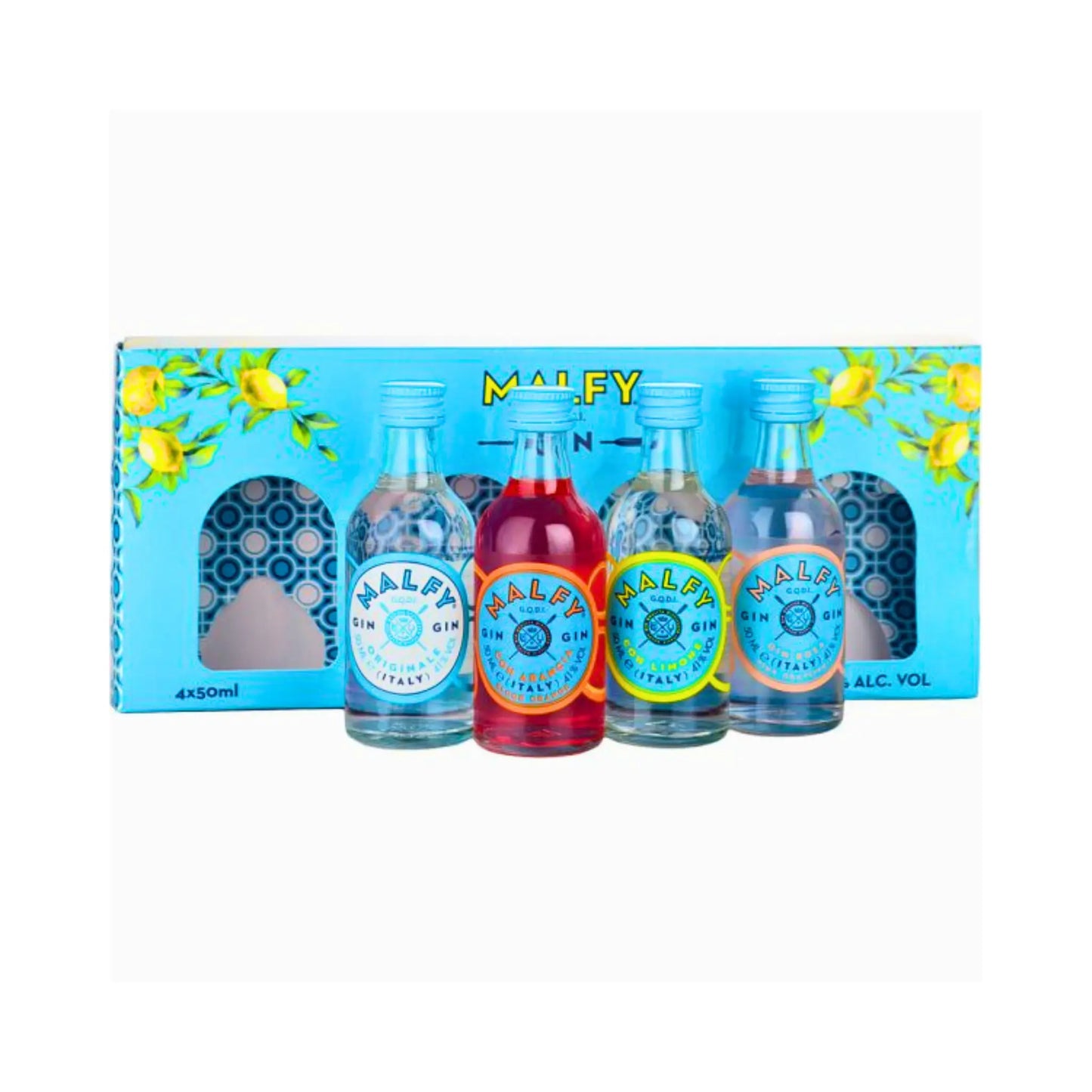 Malfy Tasting Gin Gift Set 4 x 50ml Booze House