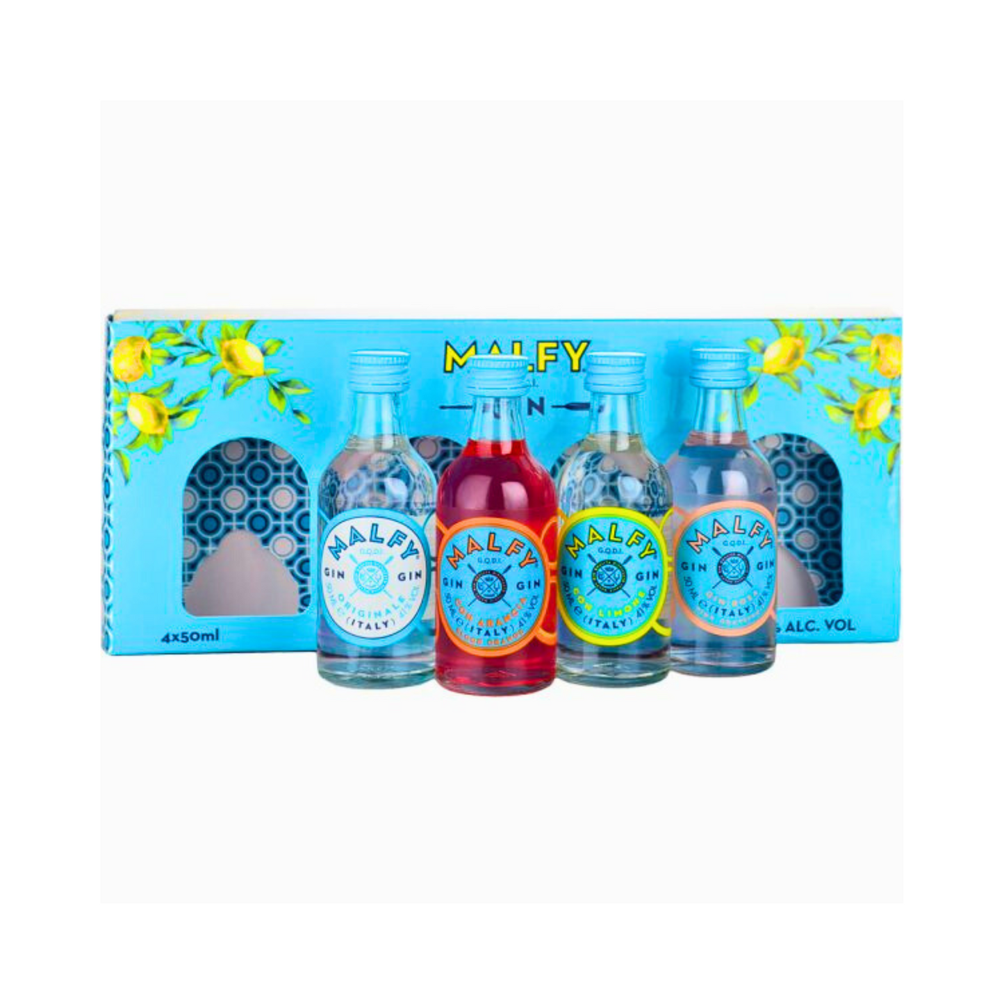 Malfy Tasting Gin Gift Set 4 x 50ml