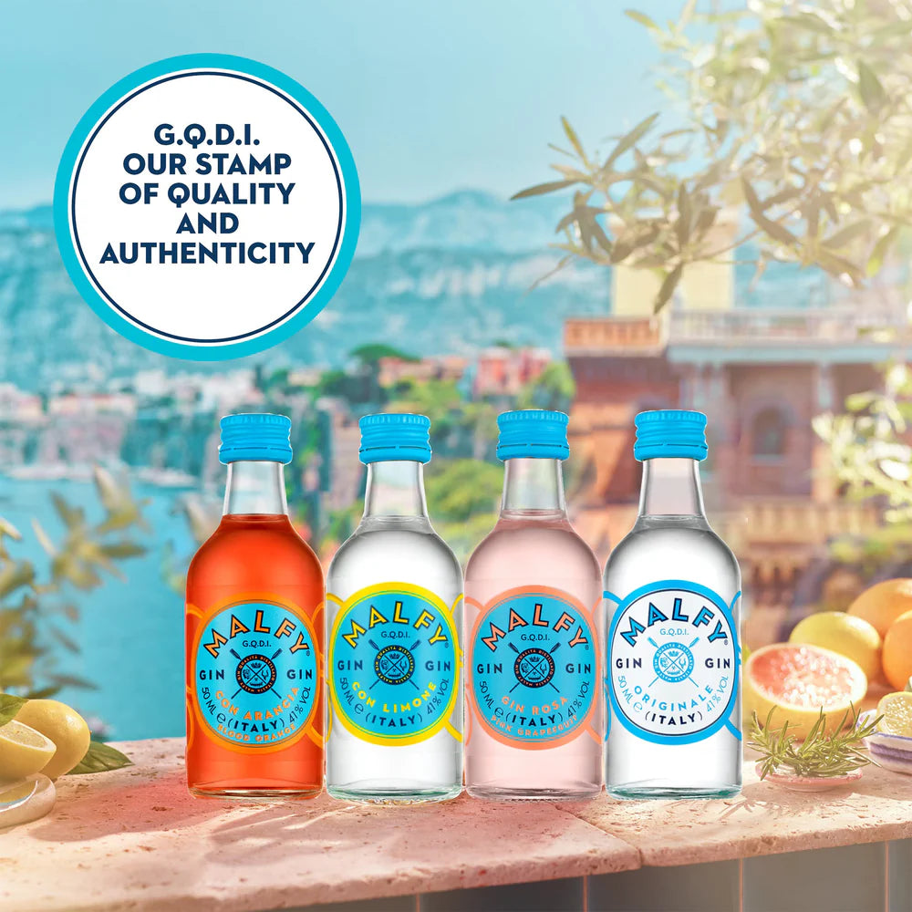 Malfy Tasting Gin Gift Set 4 x 50ml
