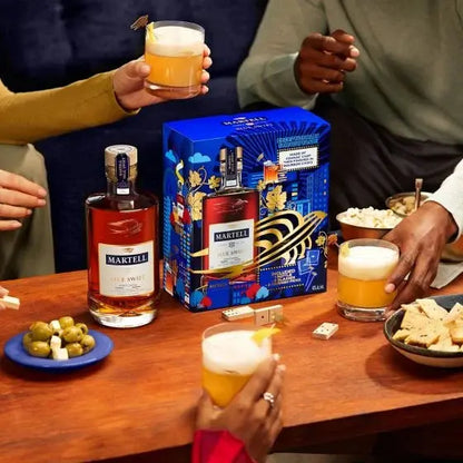 Martell Cognac Blue Swift Limited Edition + 2 Glasses + Garnish 700ml Booze House