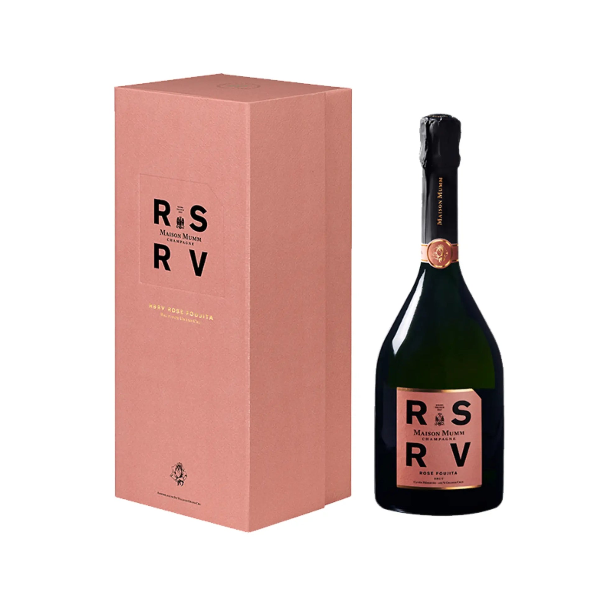 Mumm RSRV Rose Foujita Champagne 750ml Booze House