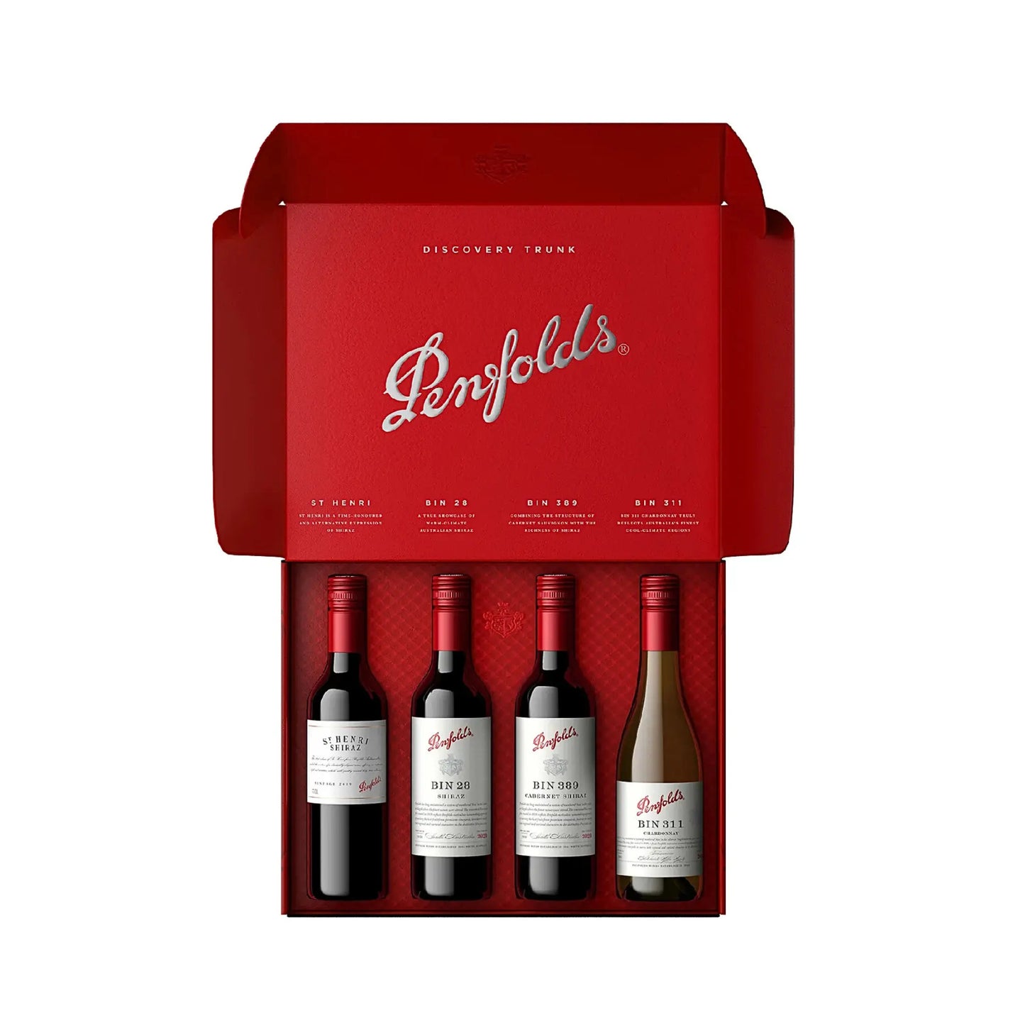 Penfolds Ultimate Discovery Trunk (4 x 375ml bottles) Booze House