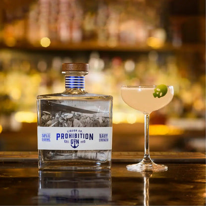 Prohibition Liquor Co. Navy Strength Gin 500mL Booze House