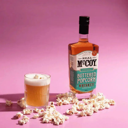 Real McCoy Buttered Popcorn Whiskey 700ml Booze House