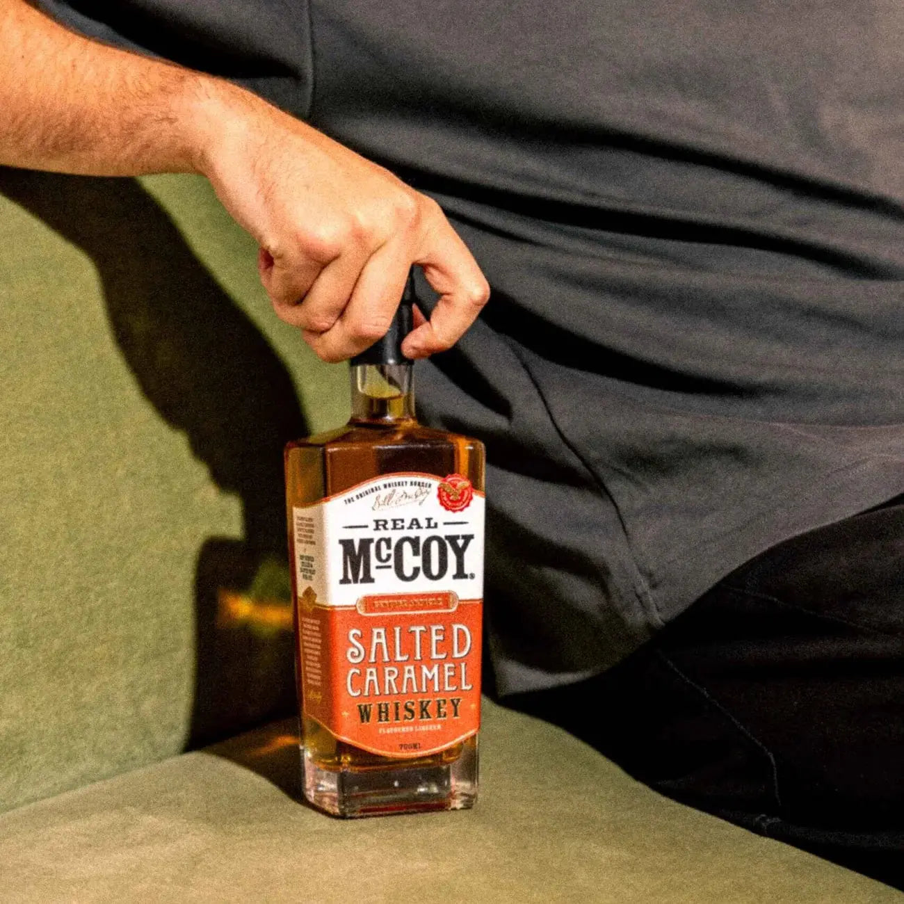 Real McCoy Salted Caramel Whiskey 700ml Booze House