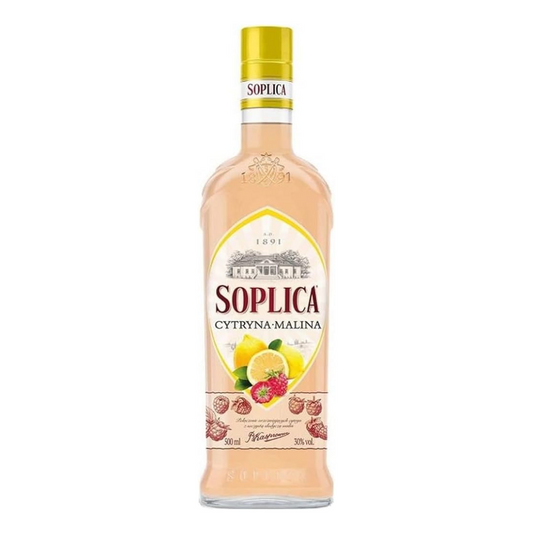 Soplica Lemon & Raspberry Flavoured Vodka Liqueur 500ml