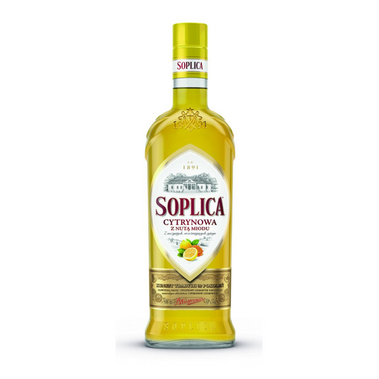 Soplica Lemon with a Hint of Honey Flavoured Vodka Liqueur 500ml