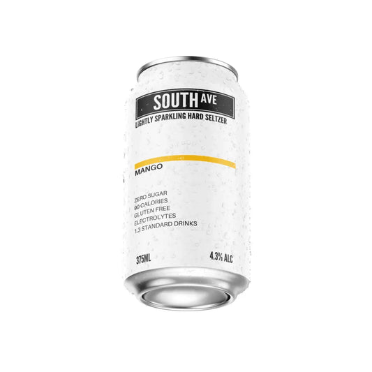 South Ave Seltzer Mango Can 375mL - Booze House