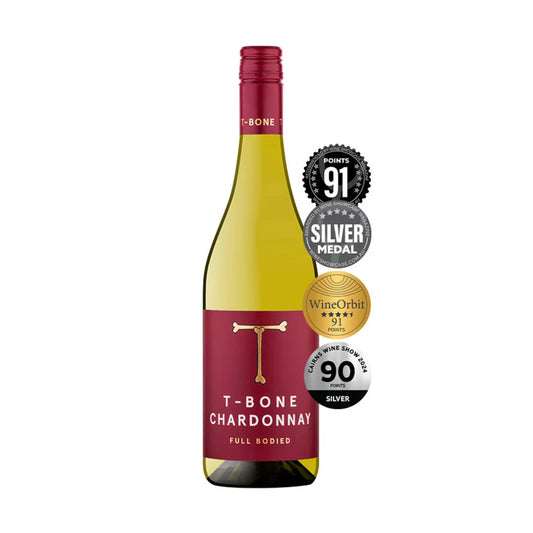 T-Bone Chardonnay 750ml White Wine Bottle
