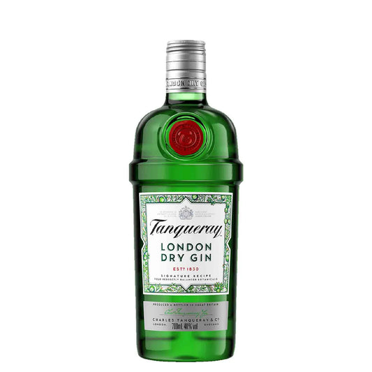 Tanqueray Gin Bottle - Premium London Dry Gin, Juniper Flavor, Botanical Complexity, Buy Online