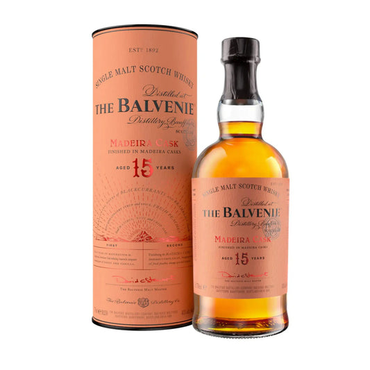 The Balvenie 15 Year Old Madeira Cask Single Malt Whisky 700mL Booze House