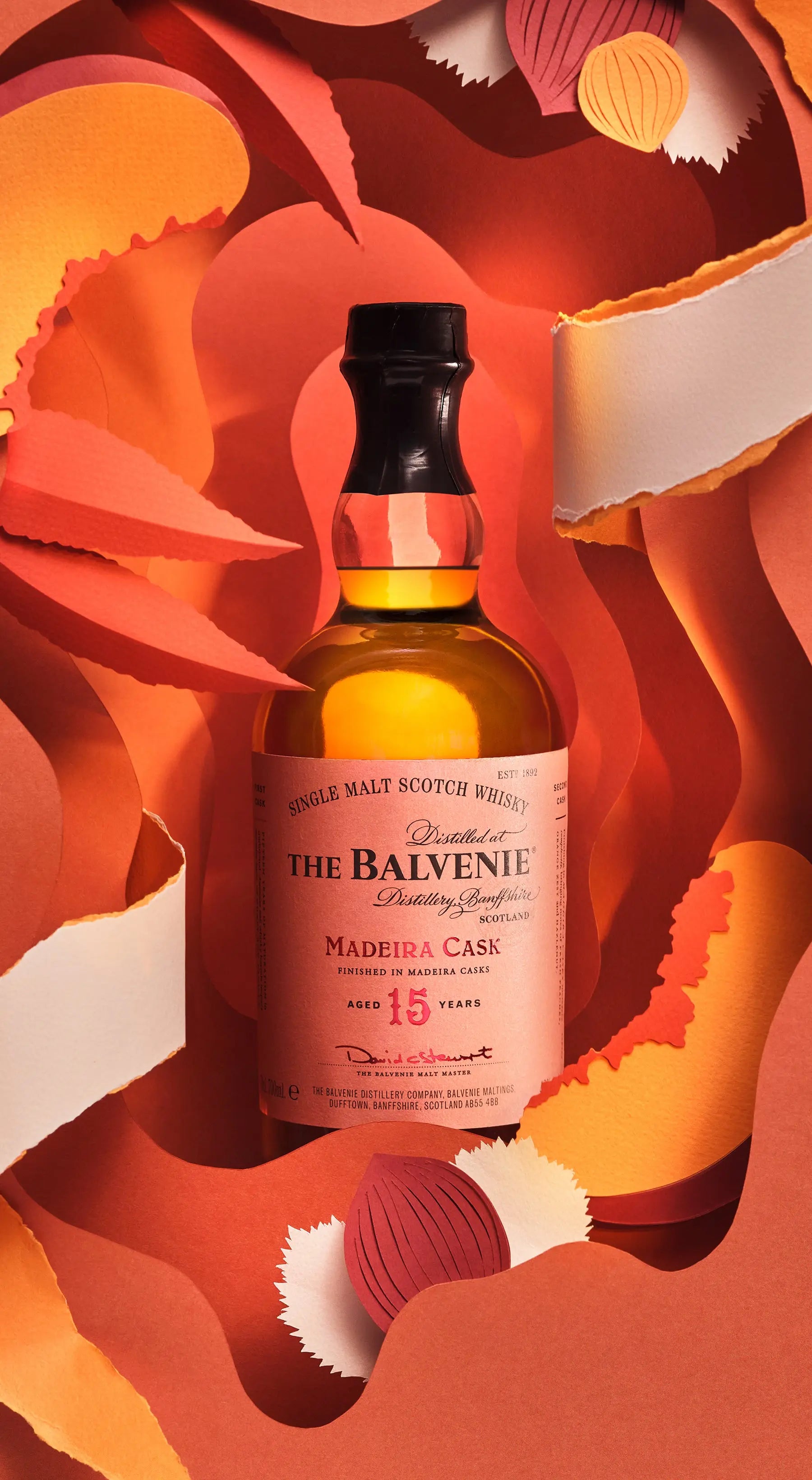 The Balvenie 15 Year Old Madeira Cask Single Malt Whisky 700mL Booze House