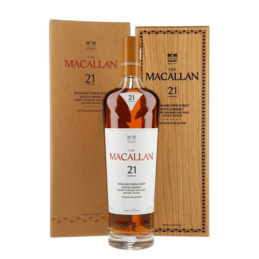 The Macallan 21 Year Old The Colour Collection Single Malt Whisky 700mL - Booze House