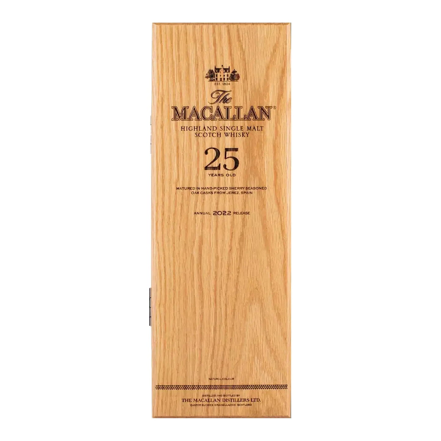 The Macallan 25 Year Old Sherry Oak Cask Single Malt Scotch Whisky 700ml Booze House