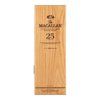 The Macallan 25 Year Old Sherry Oak Cask Single Malt Scotch Whisky 700ml Booze House