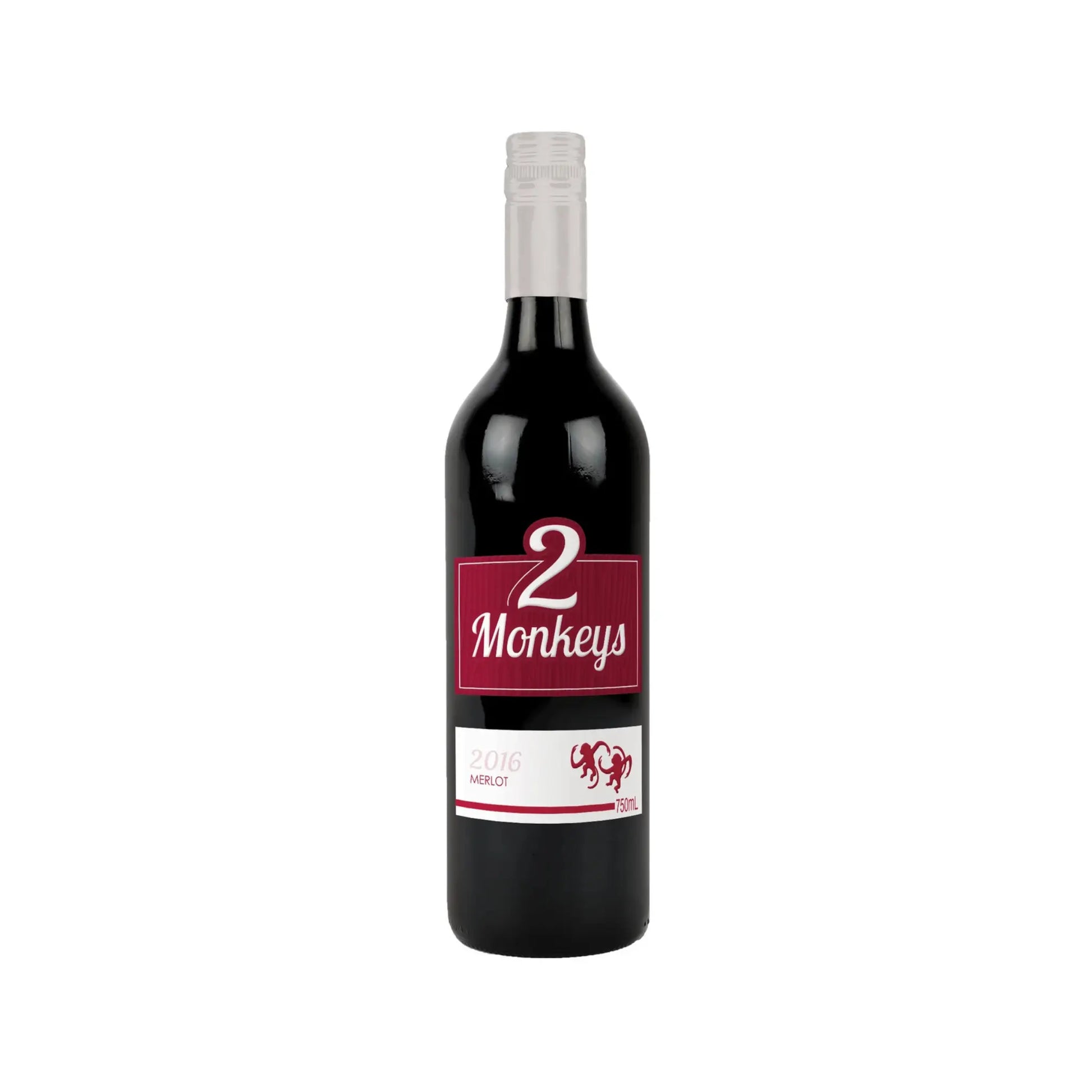 Two Monkeys Merlot 750ml Booze House