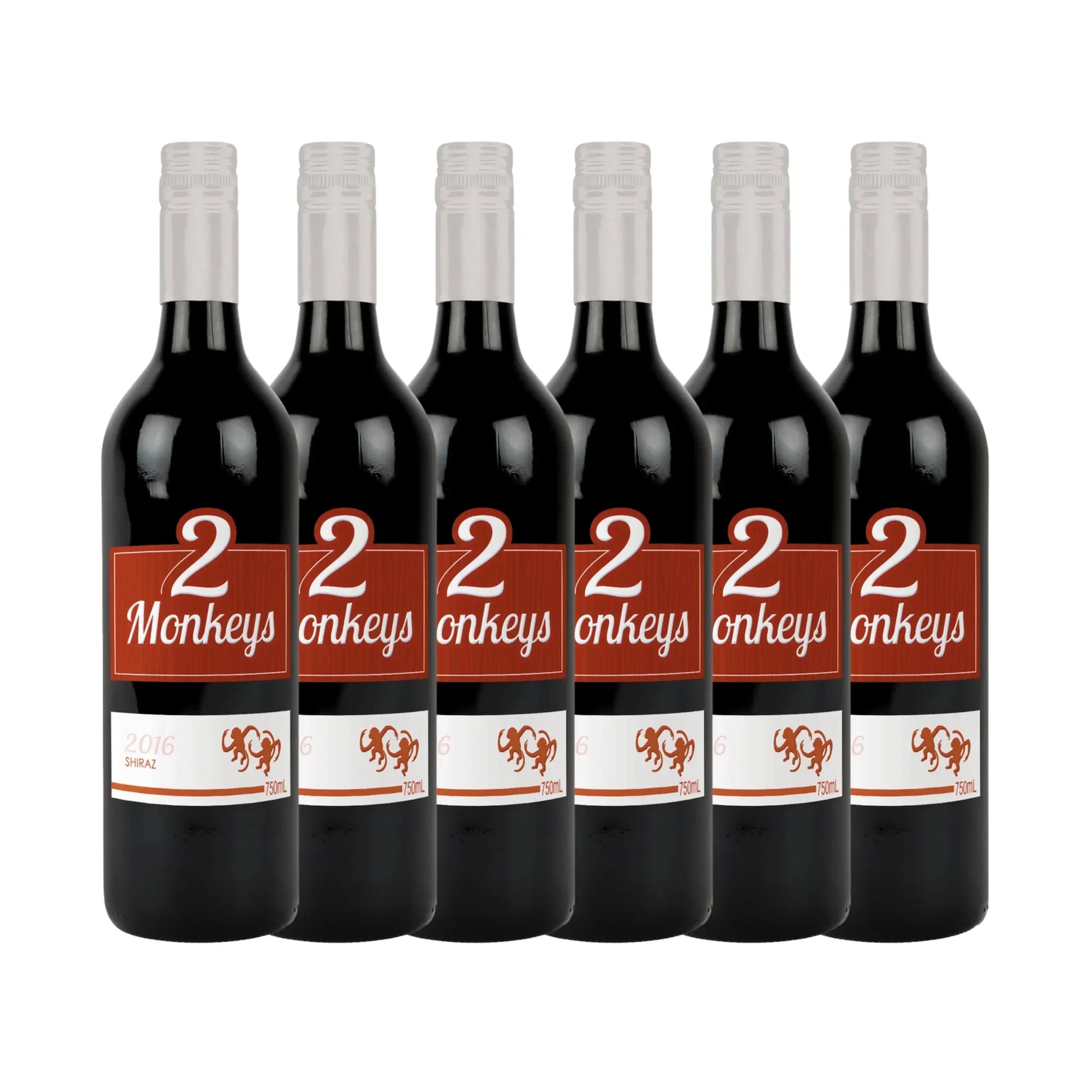 Two Monkeys Shiraz 750ml Booze House