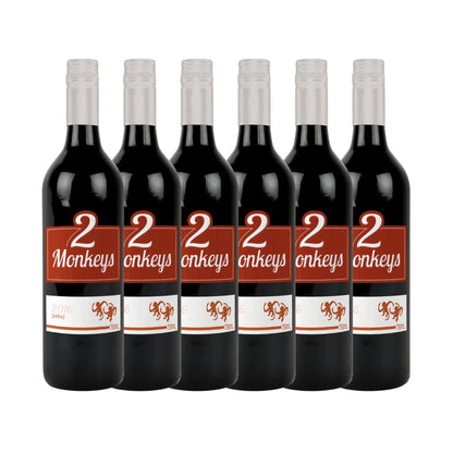 Two Monkeys Shiraz 750ml Booze House