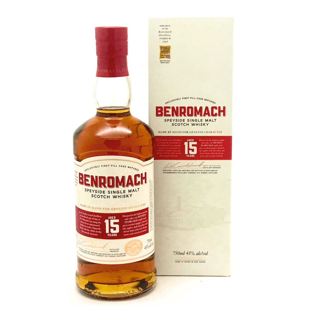 Benromach 15 Year Old Single Malt Scotch Whisky 700ml - Booze House