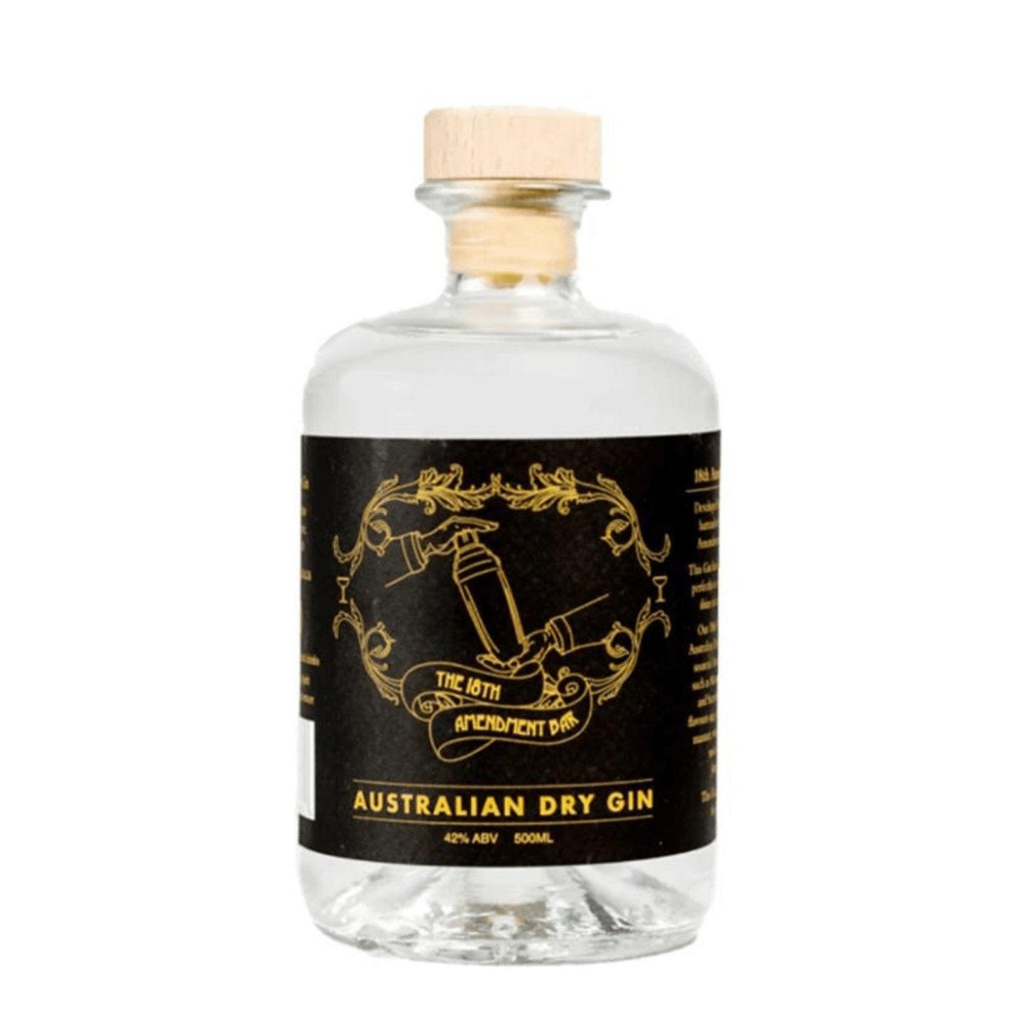 18th Amendment Australian Dry Gin 500ml - Booze House