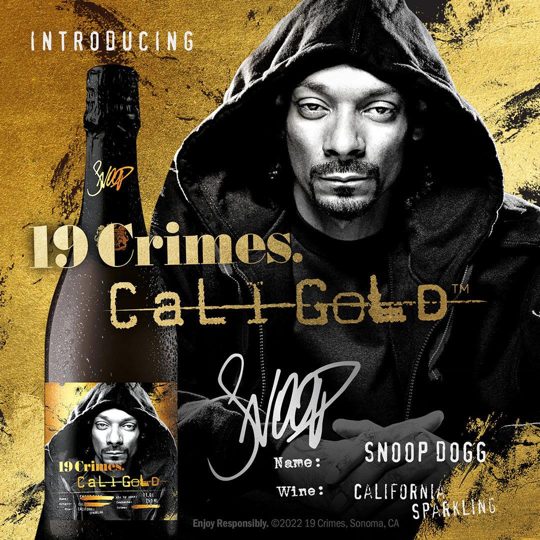 19 Crimes Snoop Dogg Cali Gold Sparkling 750ml - Booze House