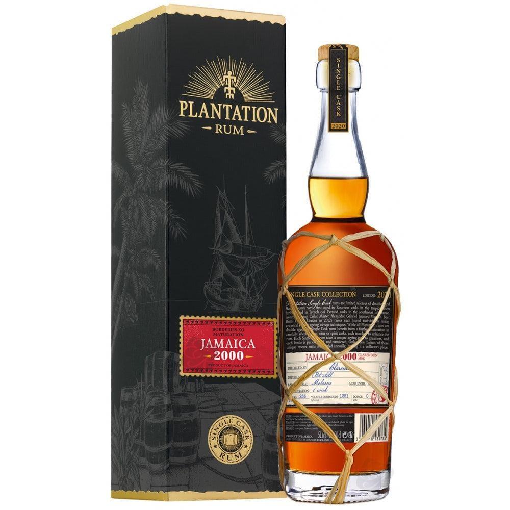 2000 Plantation Single Cask Jamaica 19 Year Old Rum 700ml - Booze House