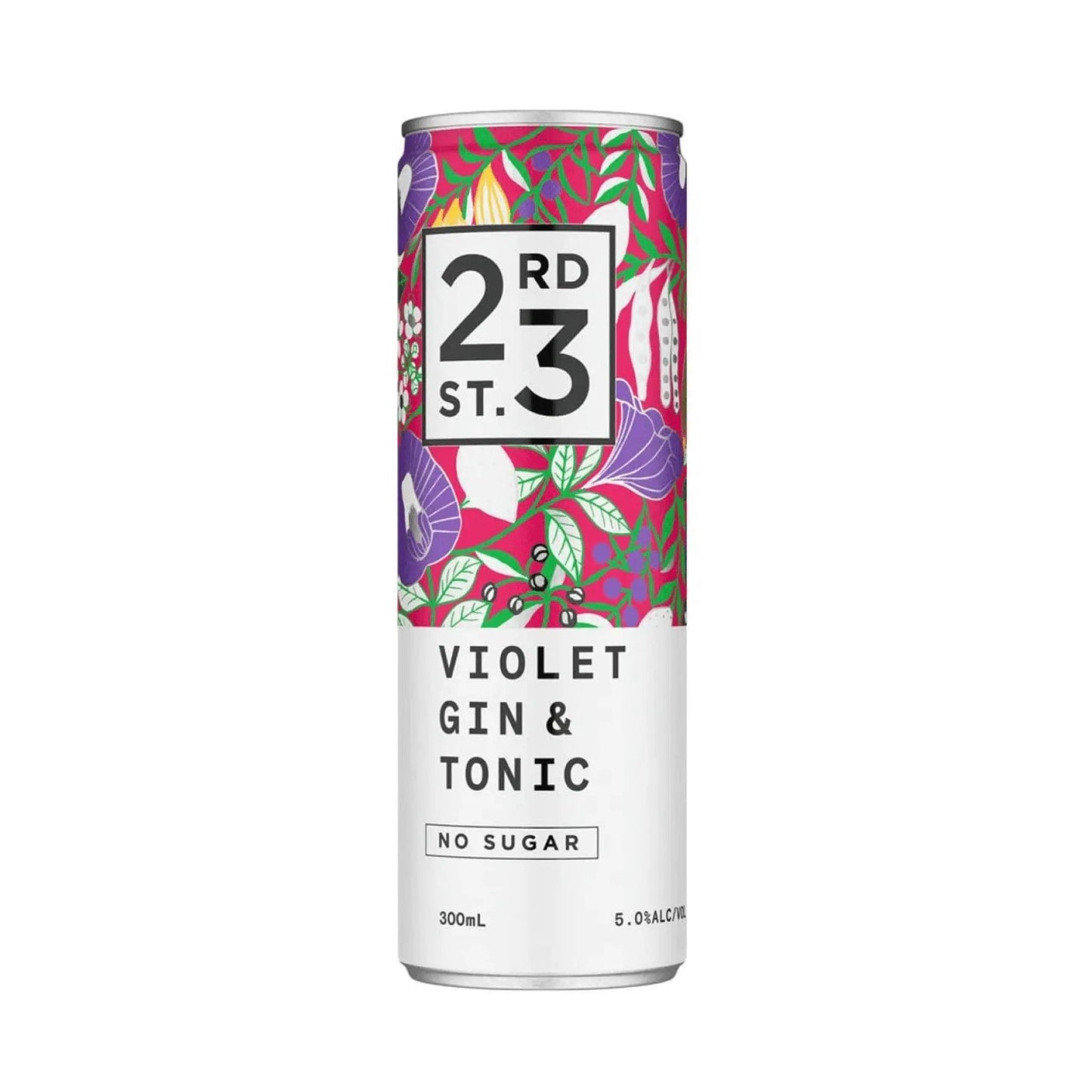 23rd Street Distillery Violet Gin & Tonic 300mL - Booze House