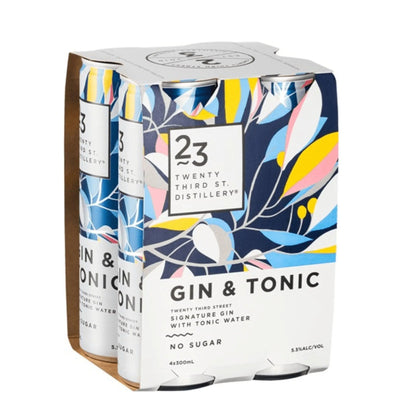 23rd Street Signature Gin & Tonic 300mL - Booze House