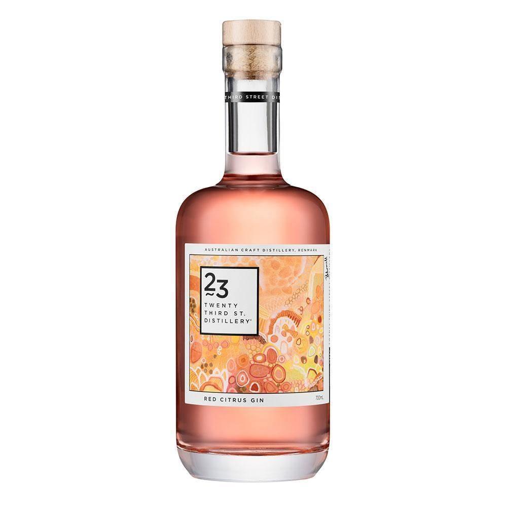 23rd St Distillery Red Citrus Gin 700mL - Booze House