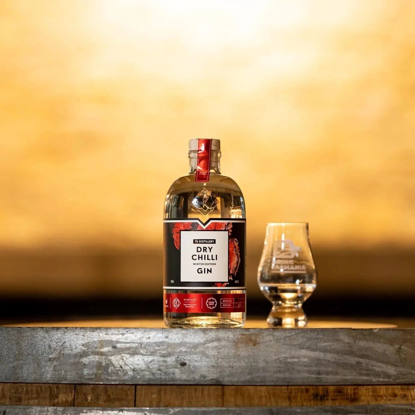 7K Distillery Australian Dry Chilli Winter Edition Gin 725ml - Booze House