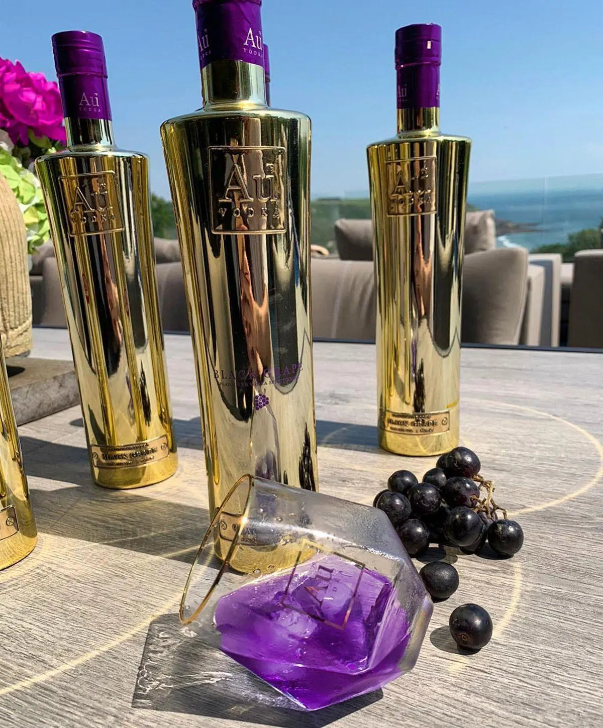 AU Vodka Black Grape 700ml - Booze House