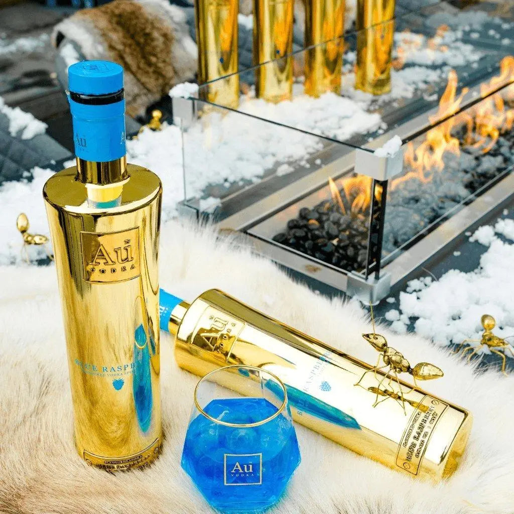 AU Vodka Blue Raspberry 700ml - Booze House