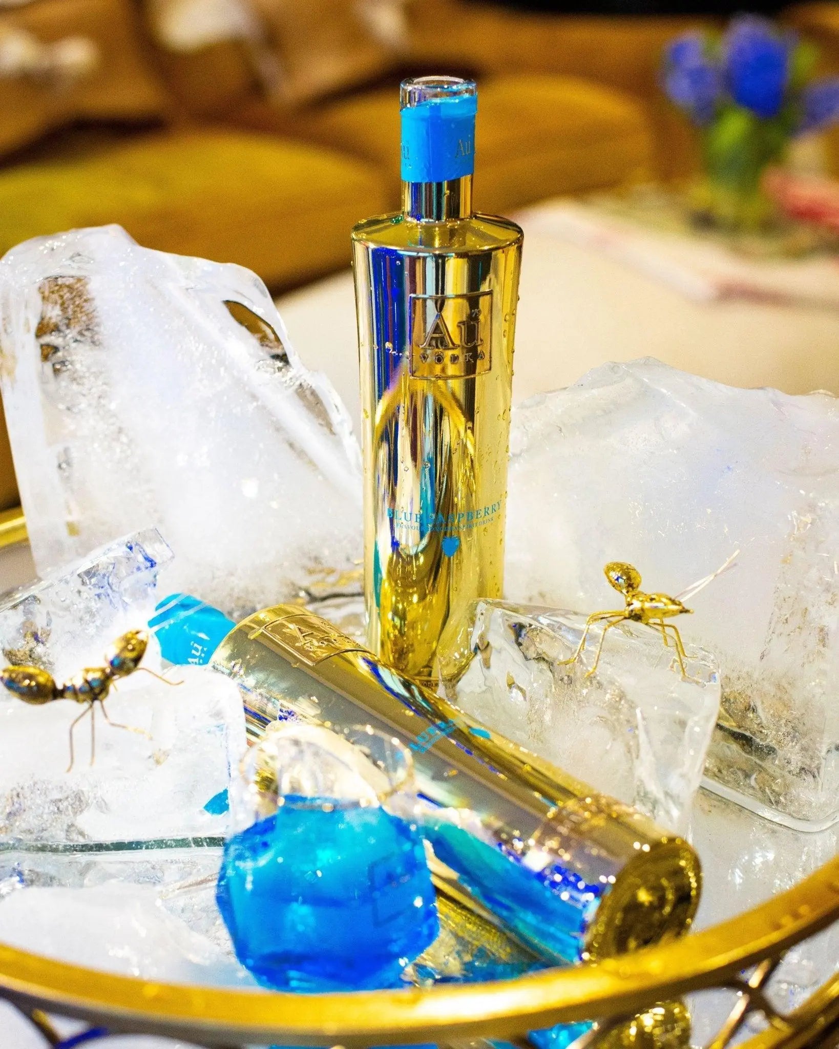 AU Vodka Blue Raspberry 700ml - Booze House