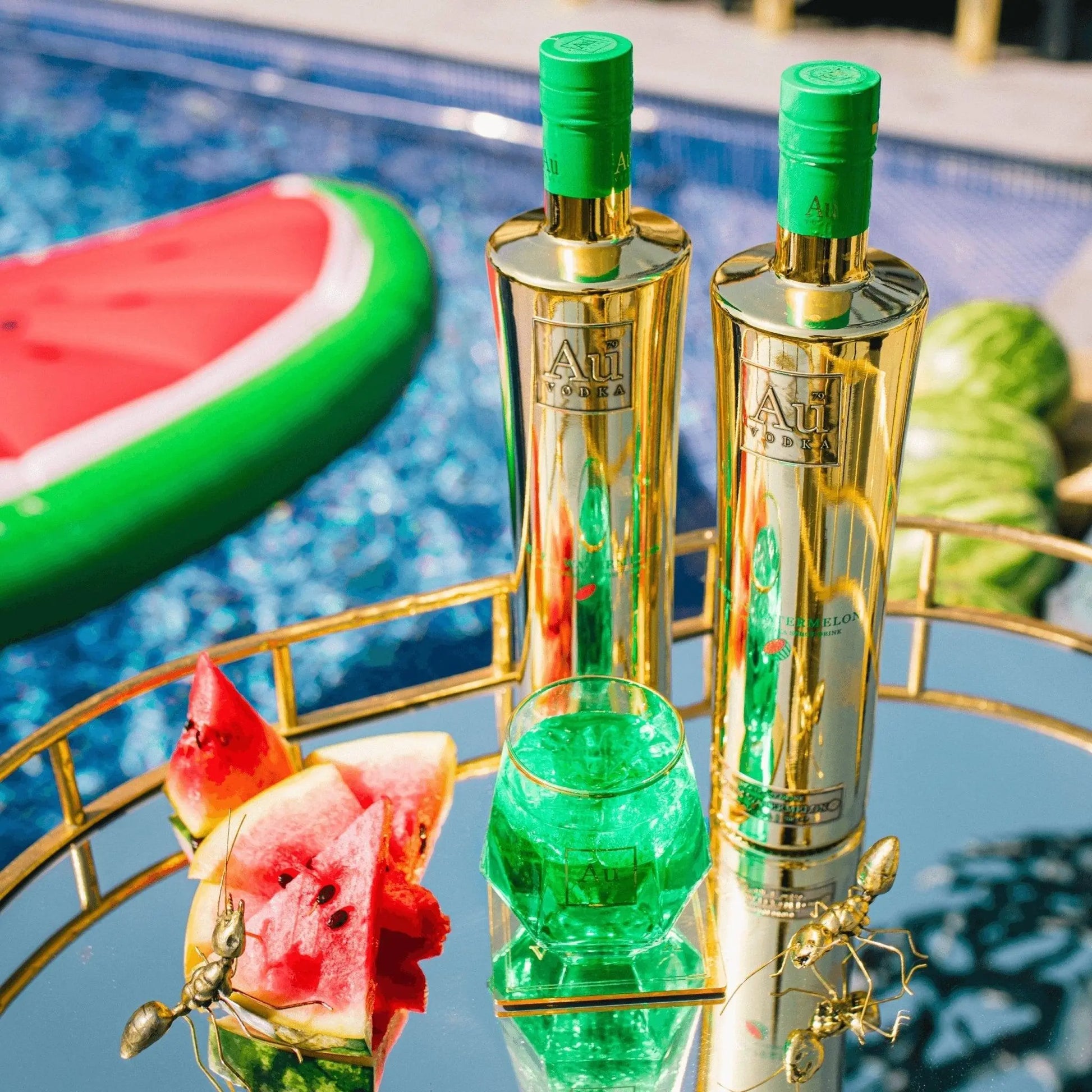 AU Vodka Green Watermelon 700ml - Booze House