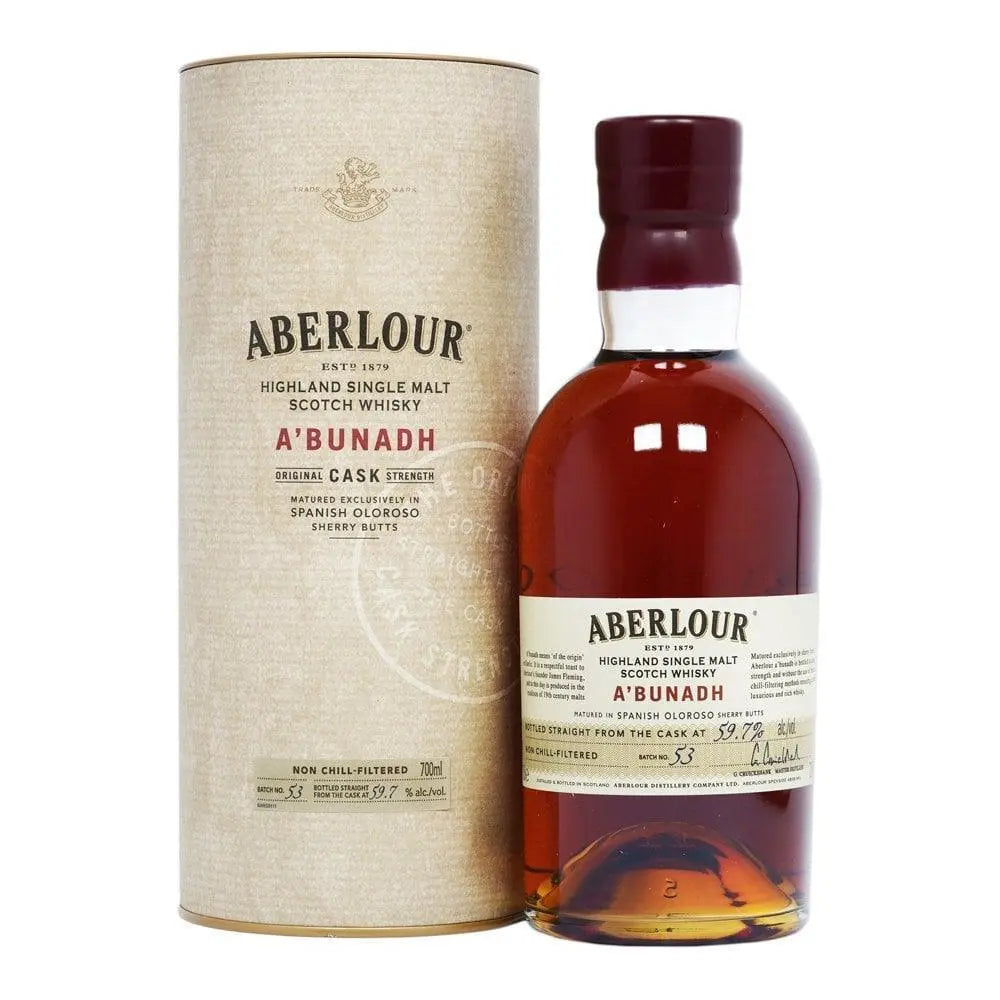 Aberlour A'bunadh Cask Strength 700ml - Booze House