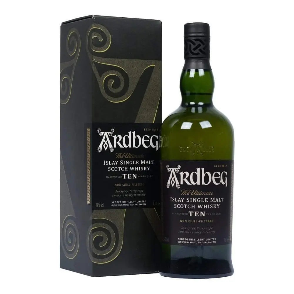 Ardbeg 10 Year Islay Single Malt Scotch Whisky 700mL - Booze House