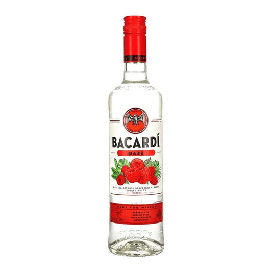 Bacardi Razz Raspberry Flavoured Rum 700mL - Booze House